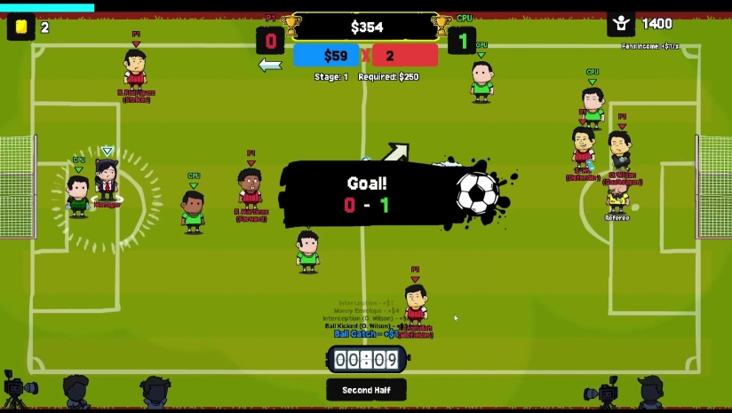 《超级无厘头足球》demo 游戏截图 6